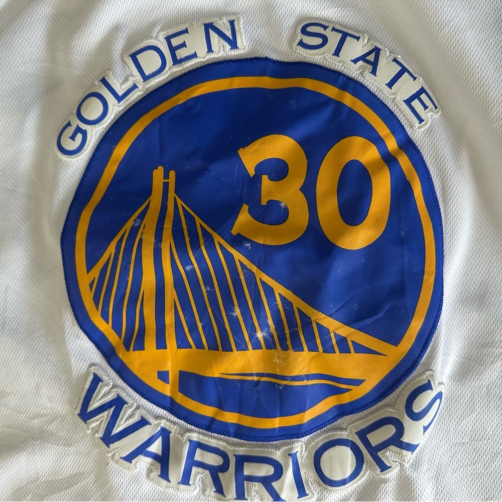 Adidas Men Golden State Warriors Stephen Curry Jersey Sz XL - Picture 3 of 8